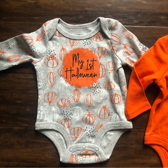 My First Halloween Baby Onesie Set | NEW | 0-3 Months | Newborn - Picture 2 of 7